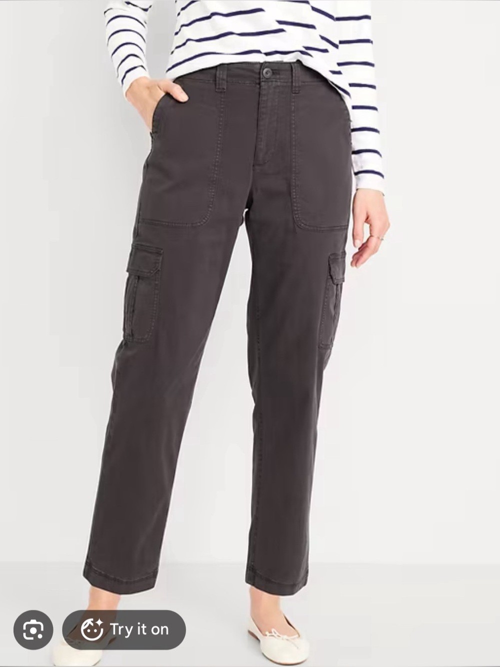 Old Navy High Rise OG Chino Cargo Pants XL